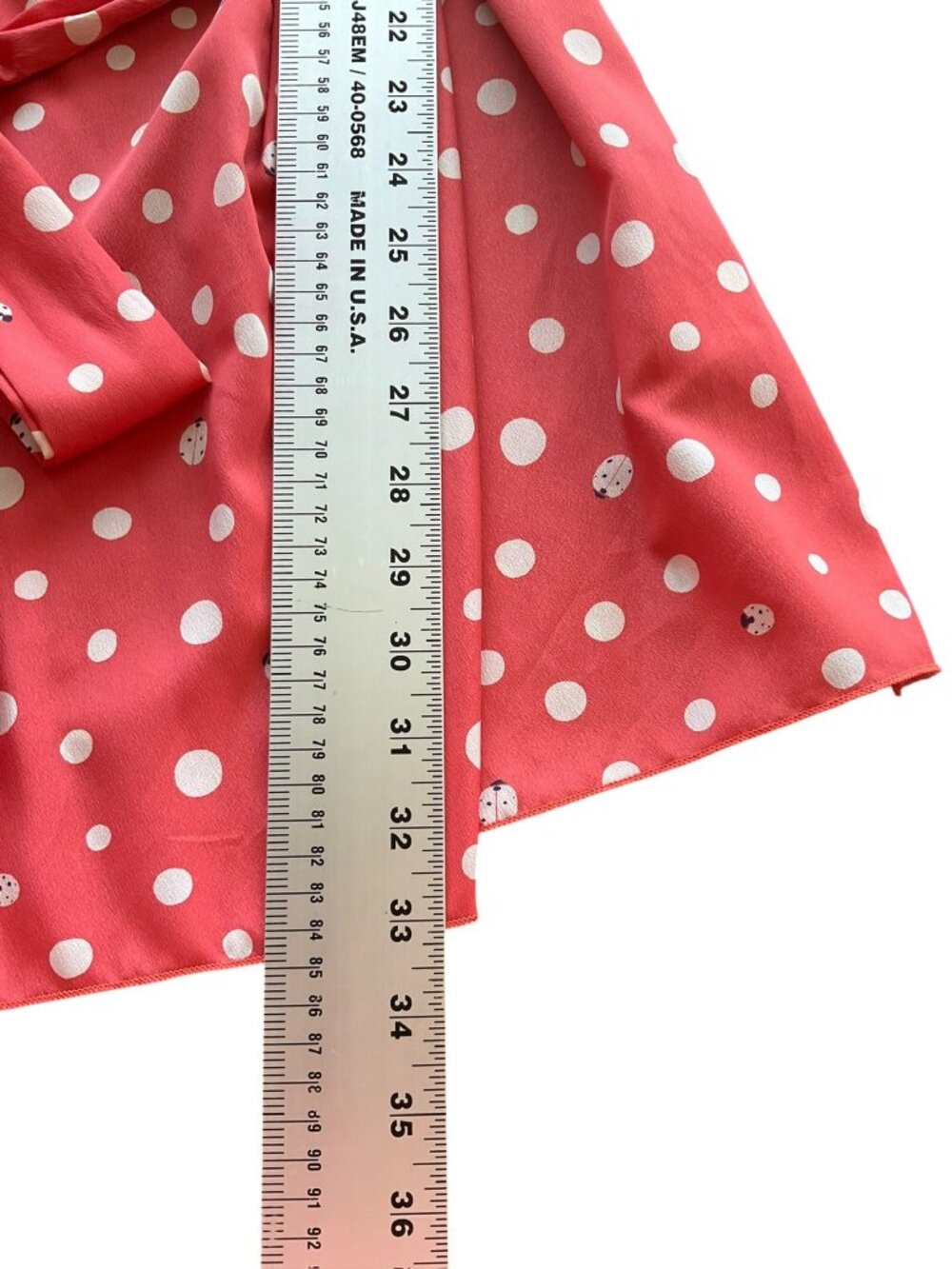 Wish Short Polka Dot Dress With A Tie Waist - Picture 6 of 7